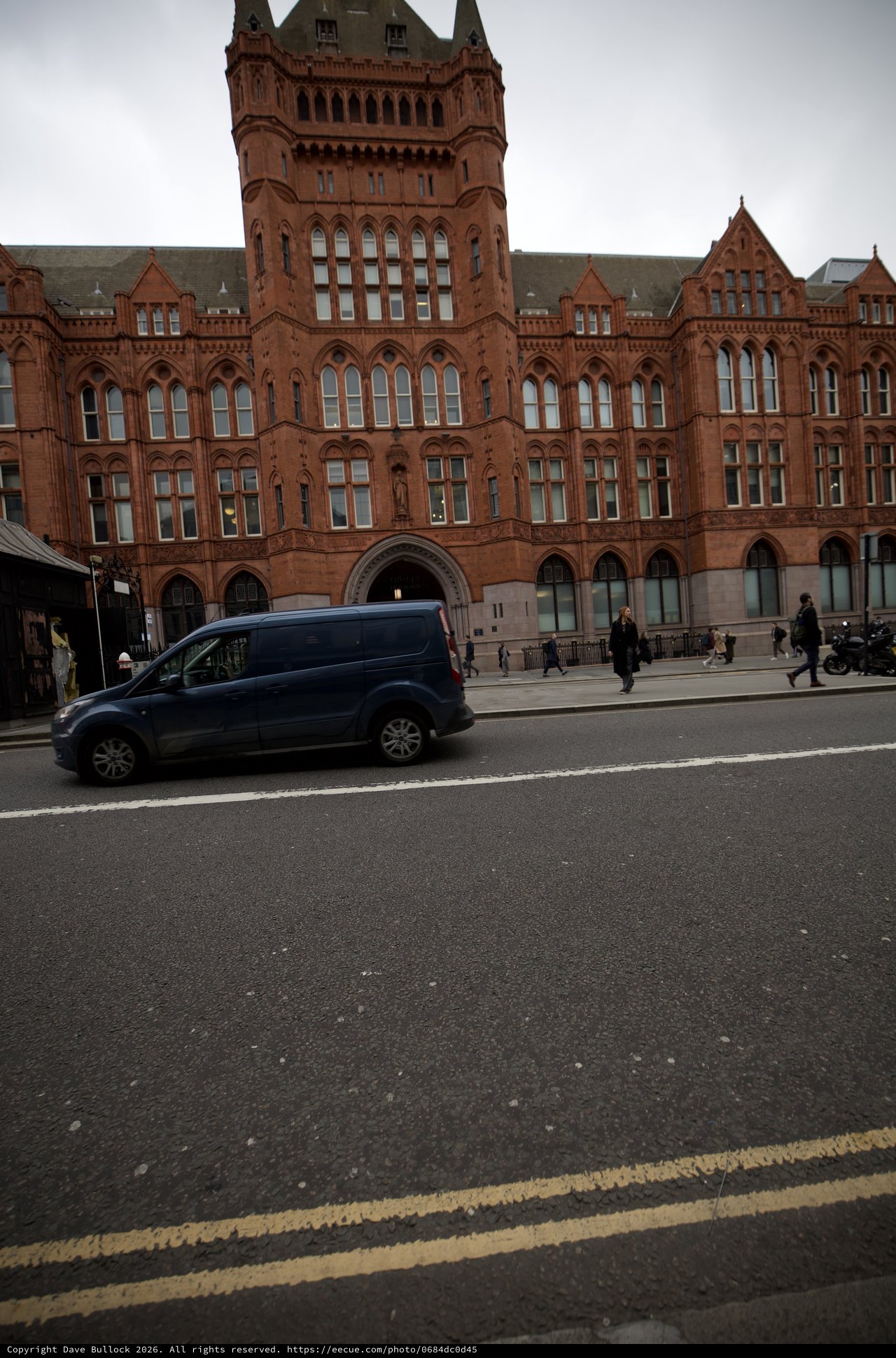 Victorian Gothic Architecture on London Street