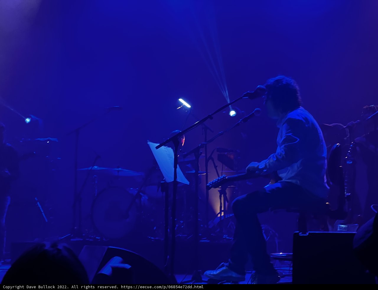 Blue-Lit Keyboard Performance
