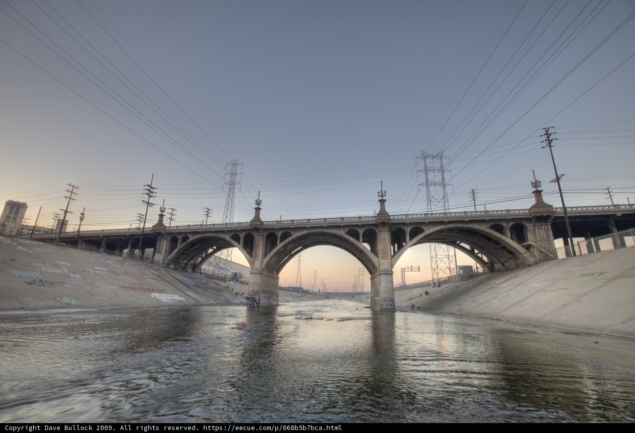 Towering Over the LA River