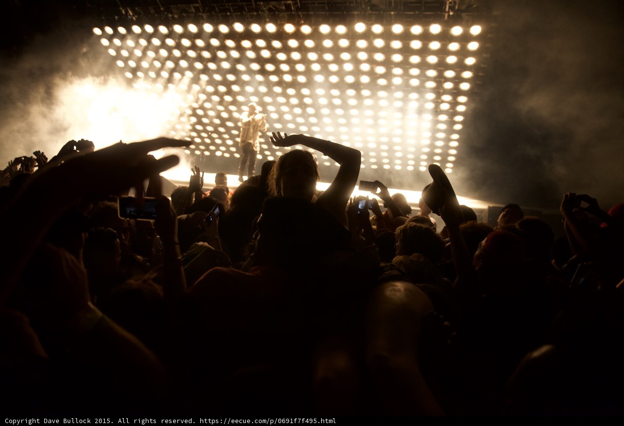 Heart Hands Crowd Shot