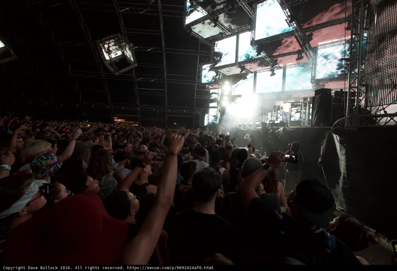 Crowd Gets Electrified at Coachella Concert