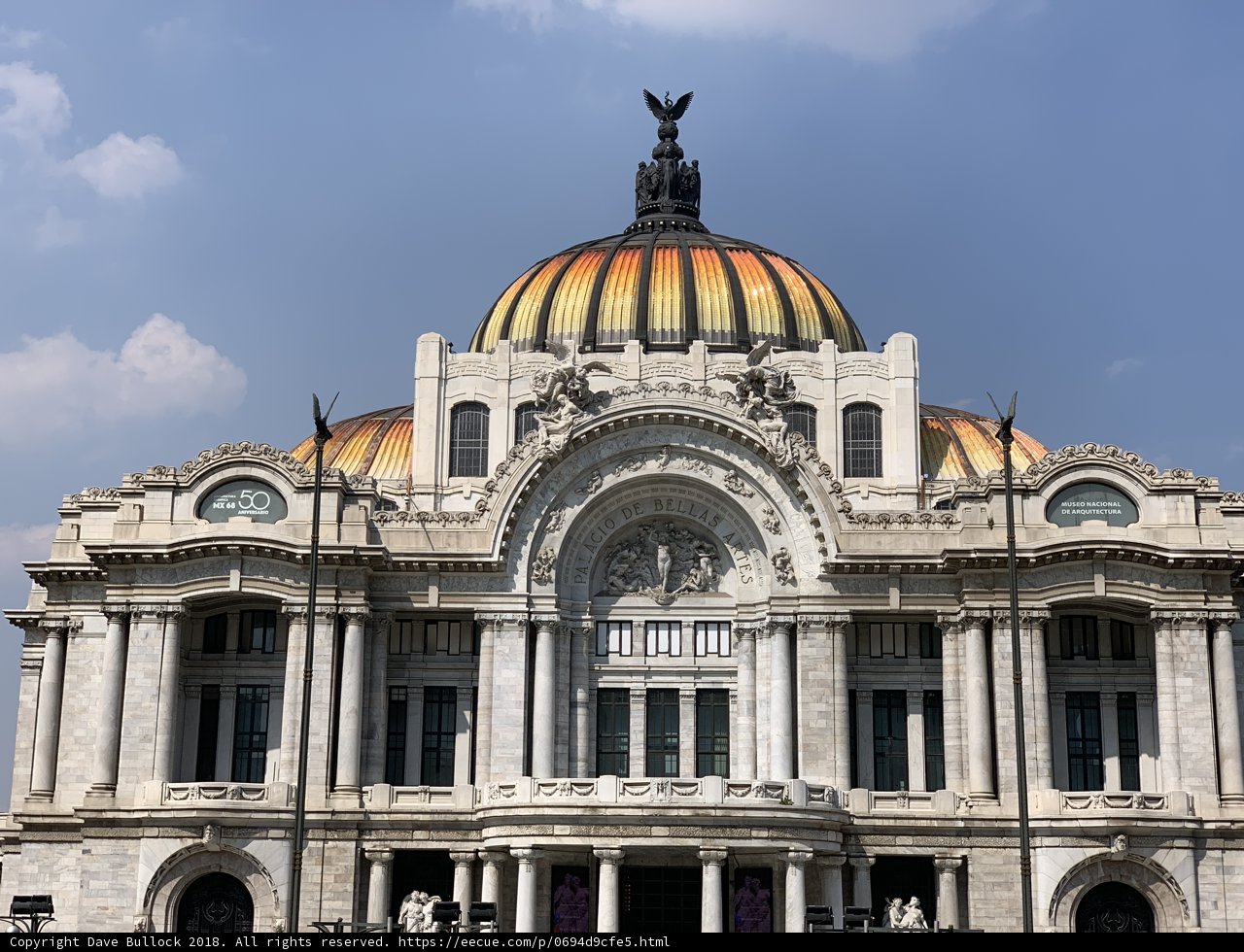 The Gilded Dome of Ornate Architecture