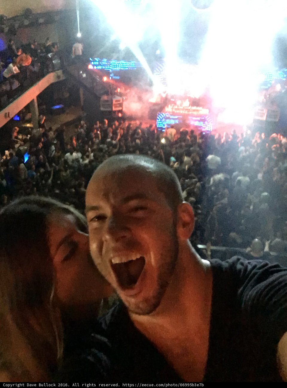 Urban Nightlife Selfie