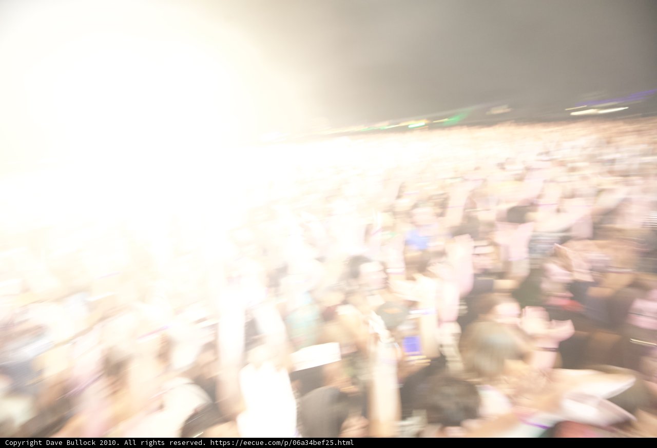 Blurry Sea of Faces
