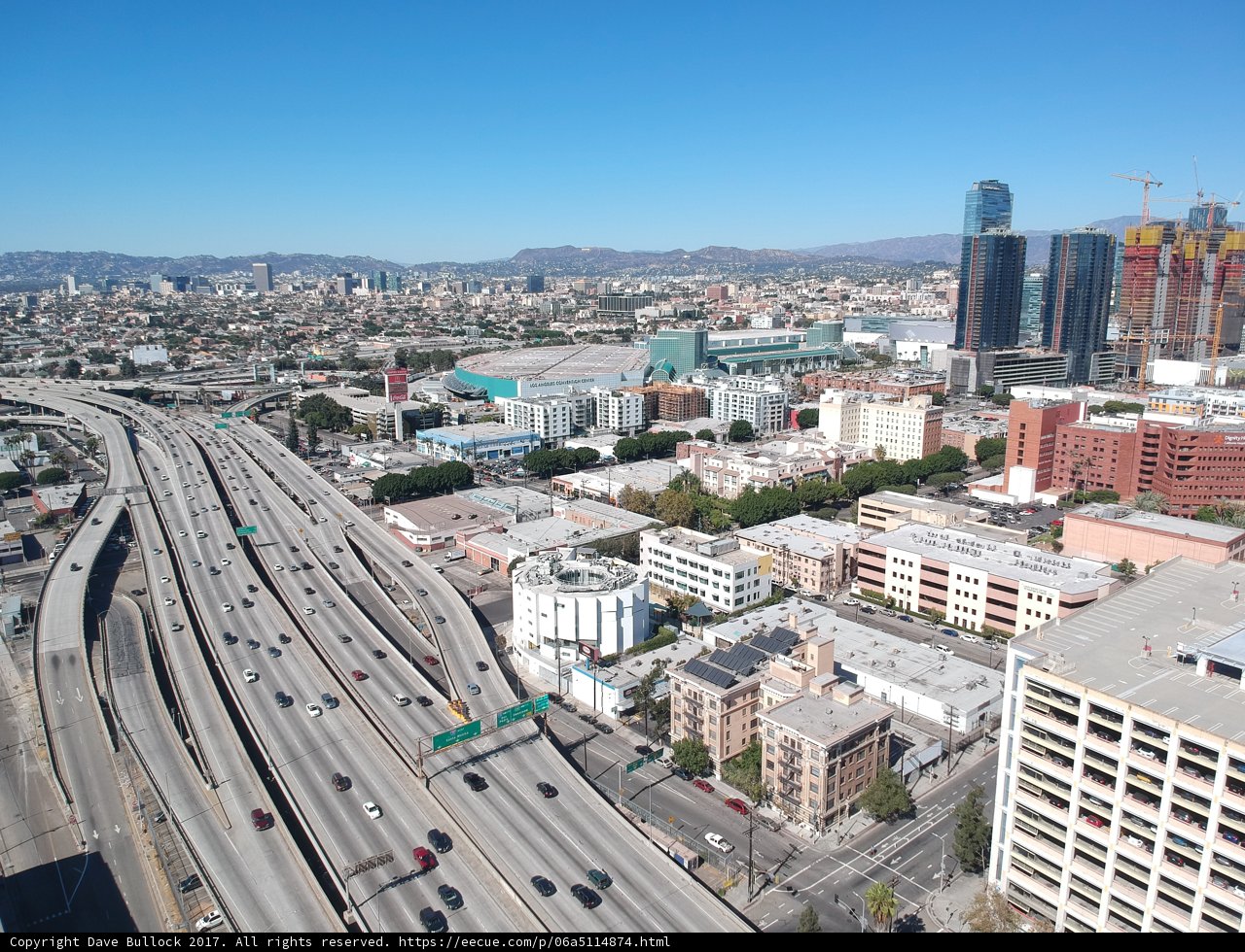 Skyline of the City of Angels
