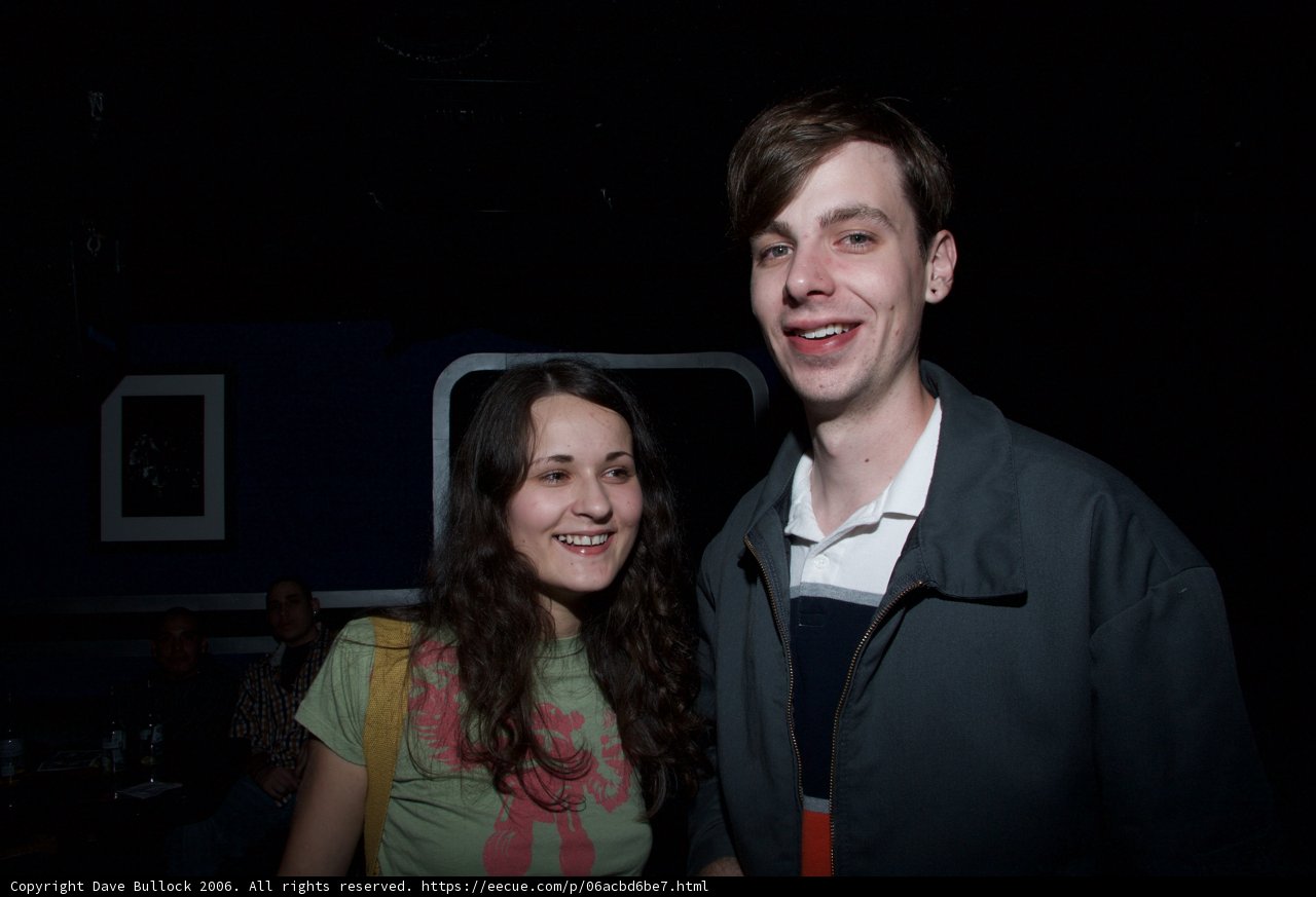A Happy Couple in Urban Night Life
