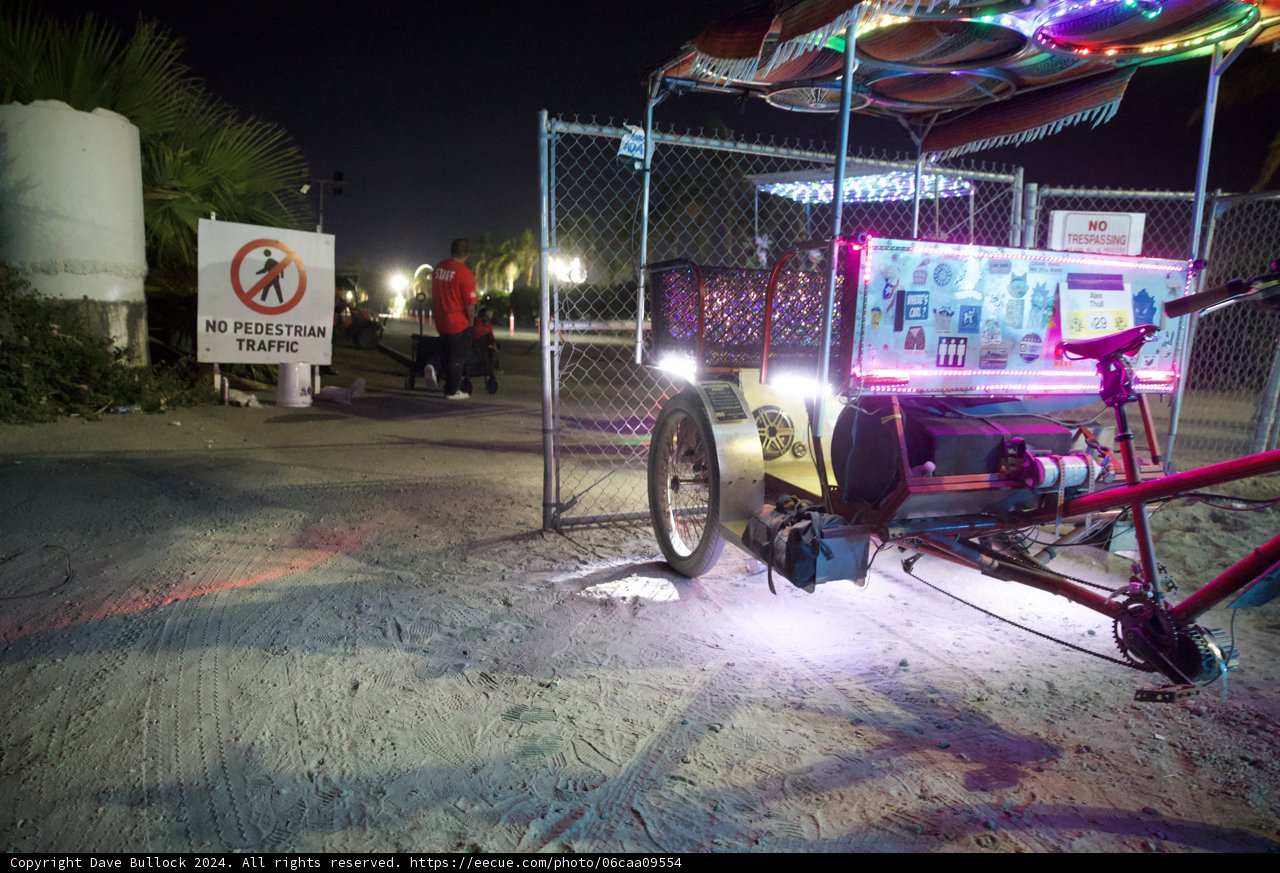 Neon Nights: A Tricycle Adventure at Coachella