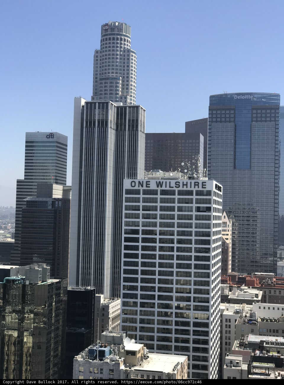 A Bird's Eye View of Downtown Los Angeles