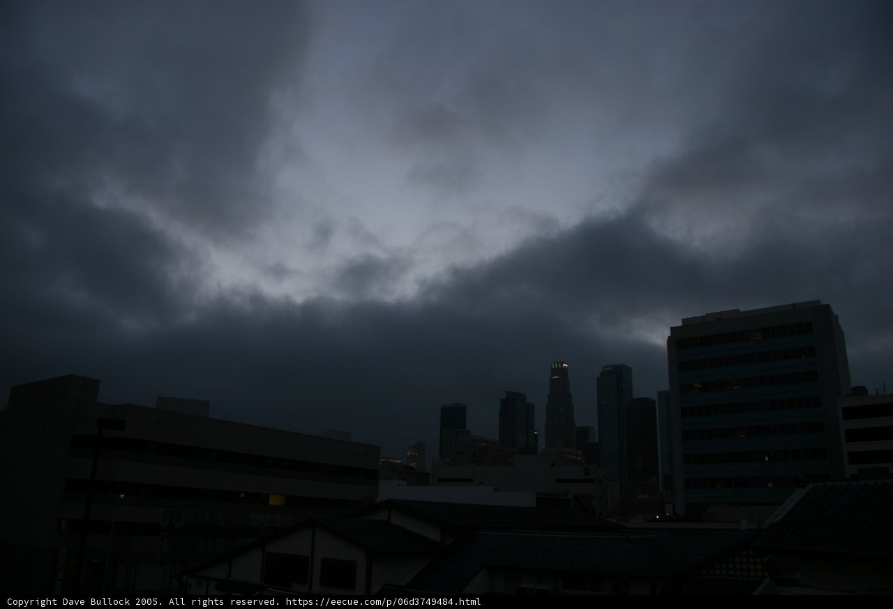 The Metropolis under a Dark Sky