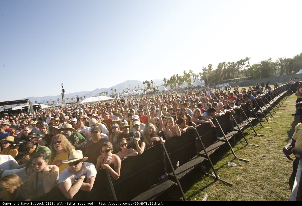 Coachella 2008 Music Festival Crowd