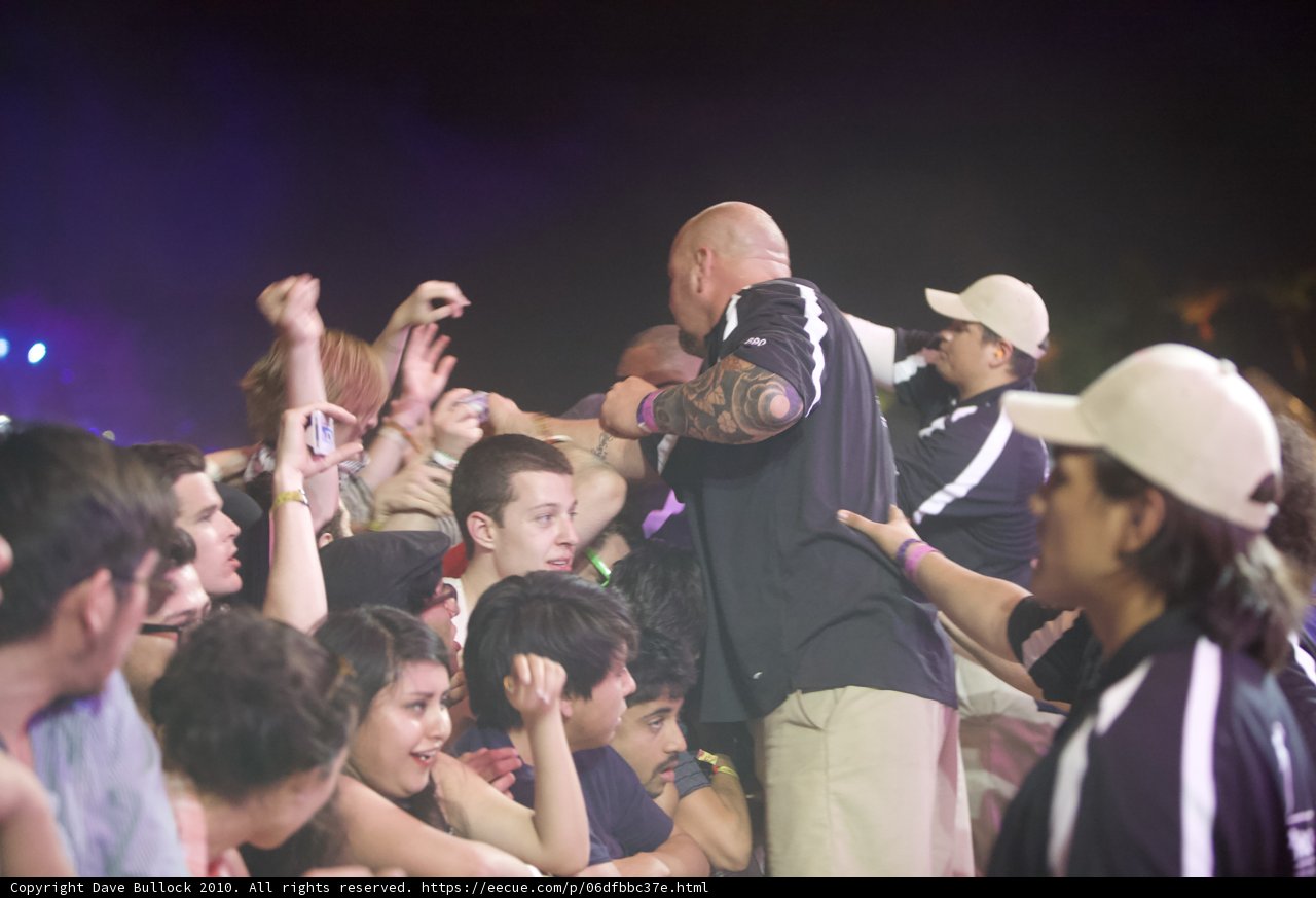 Surrounded by Fans