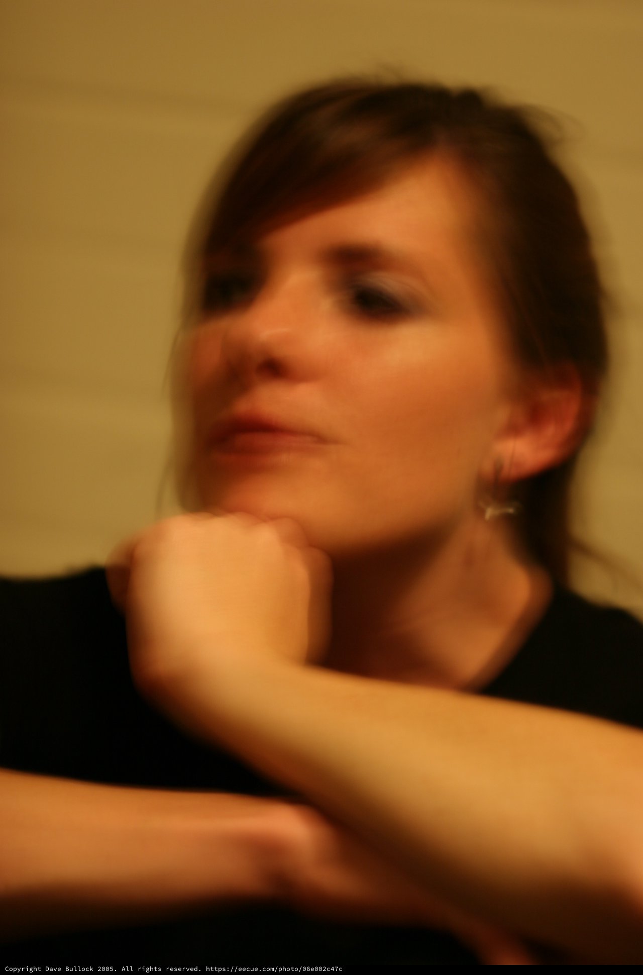 Penelope Lost in Thought, Warm Evening Light