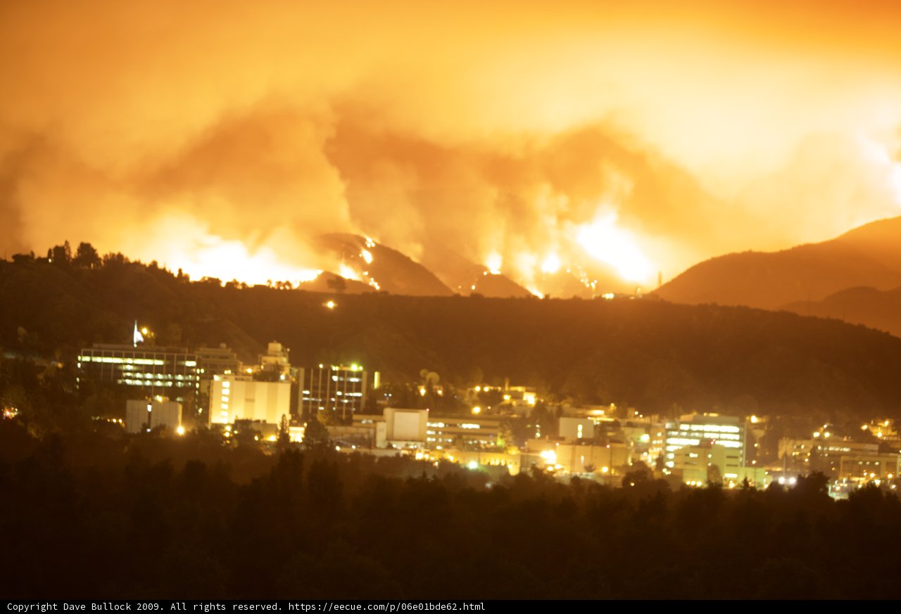 City Under Flame