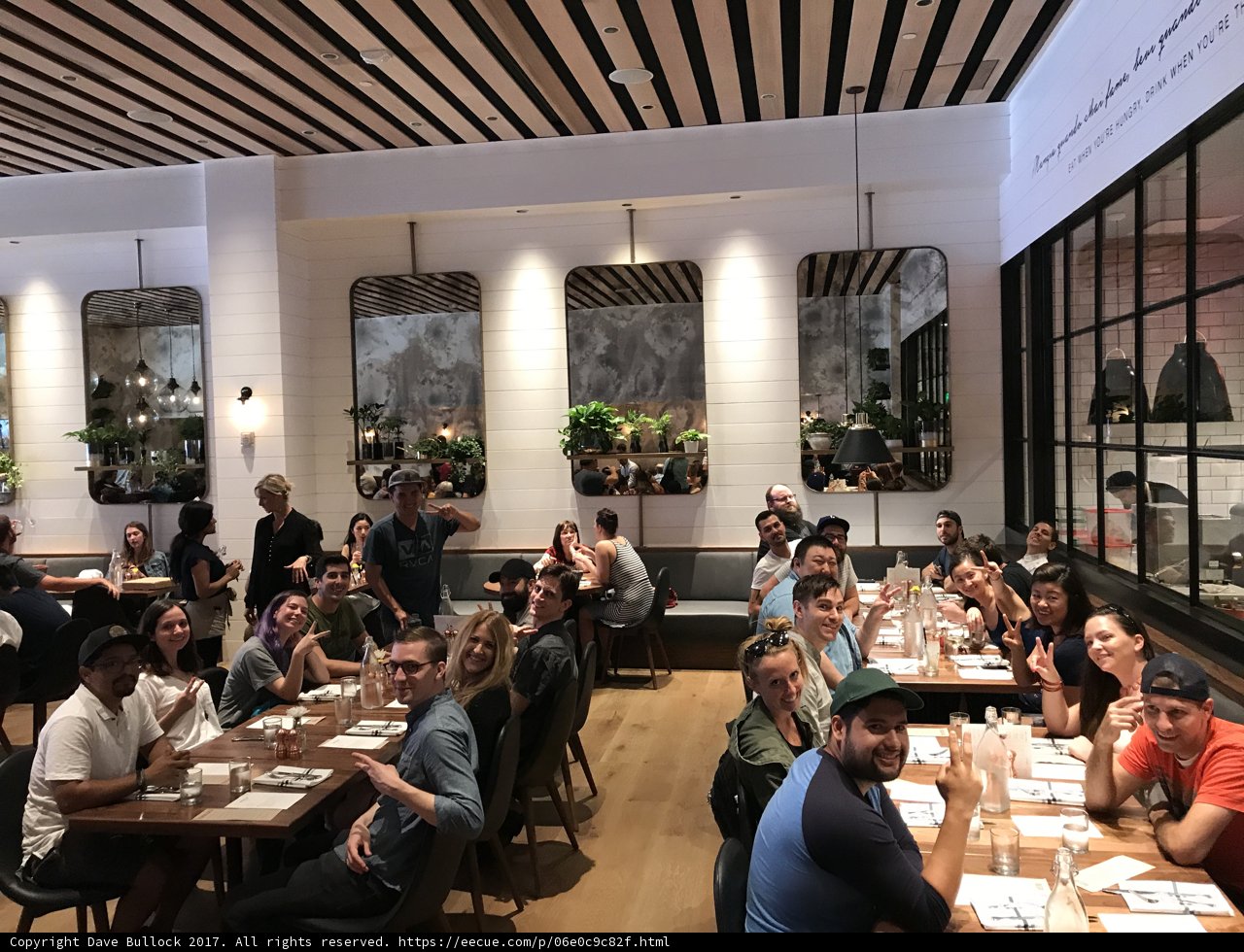 Dining at the Café