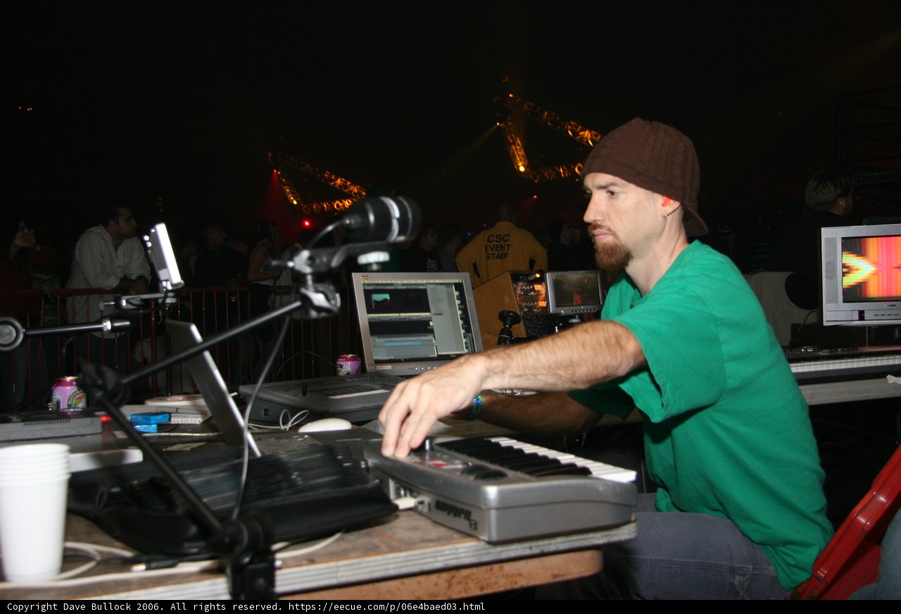 DJ under the Night Sky