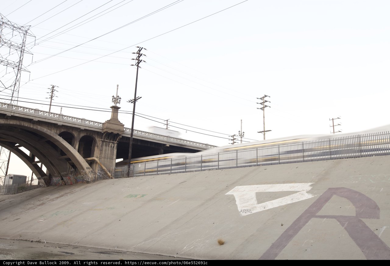 Overpass Intersection of the LA Freeway