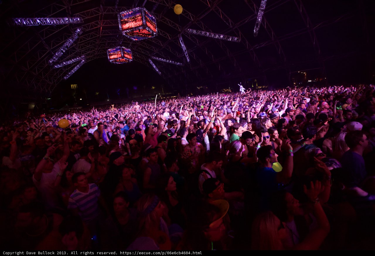 Coachella Crowd Goes Wild