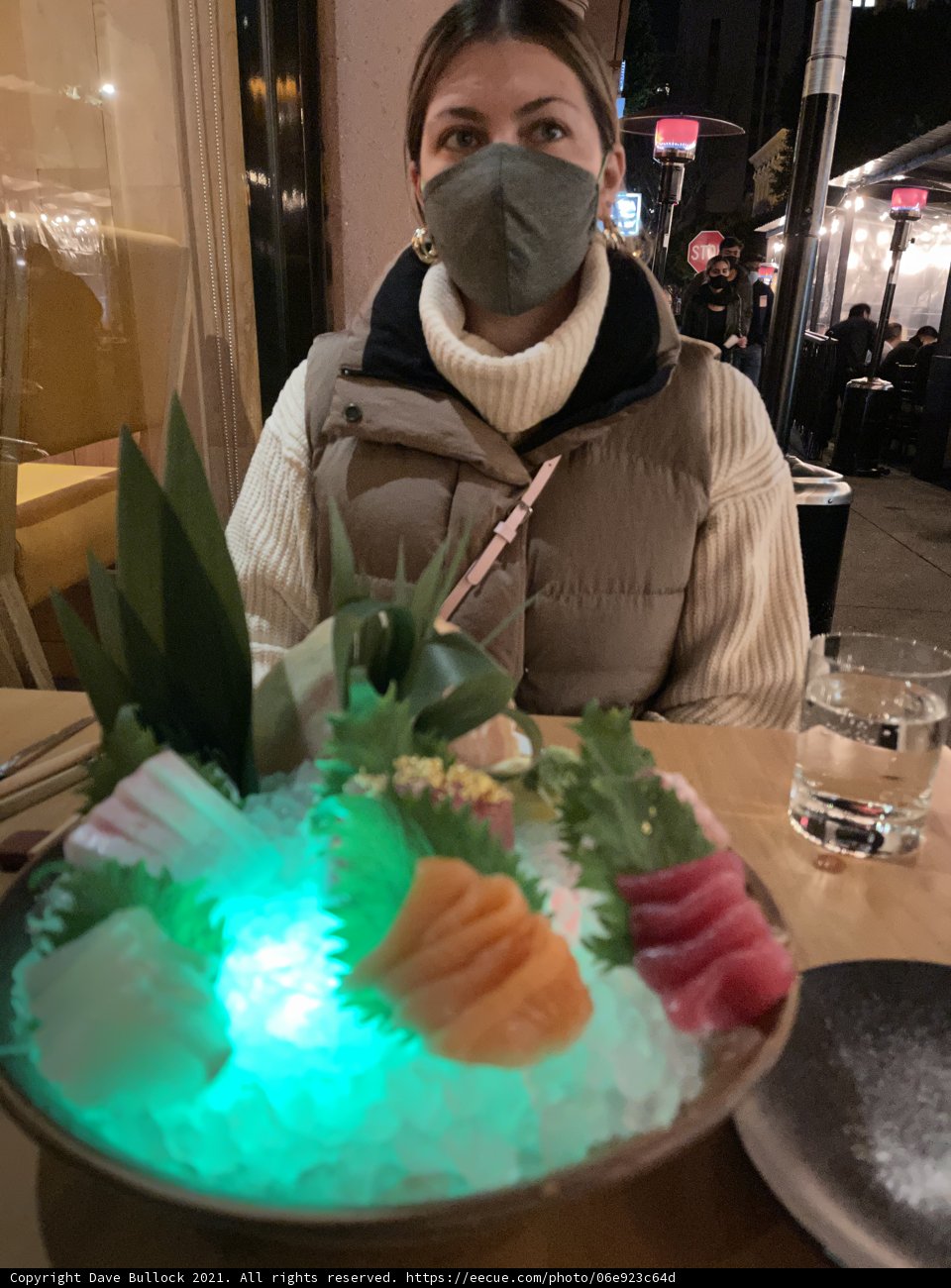 Masked Dining in San Francisco