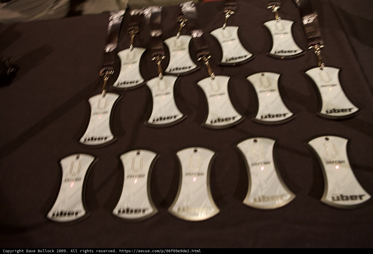 Variety of Lanyards at DEFCON 17