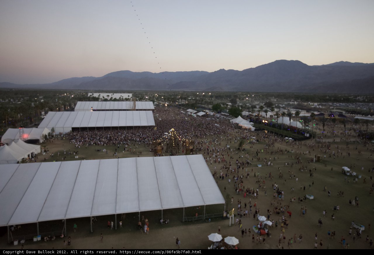 Coachella's Sunday Skyline
