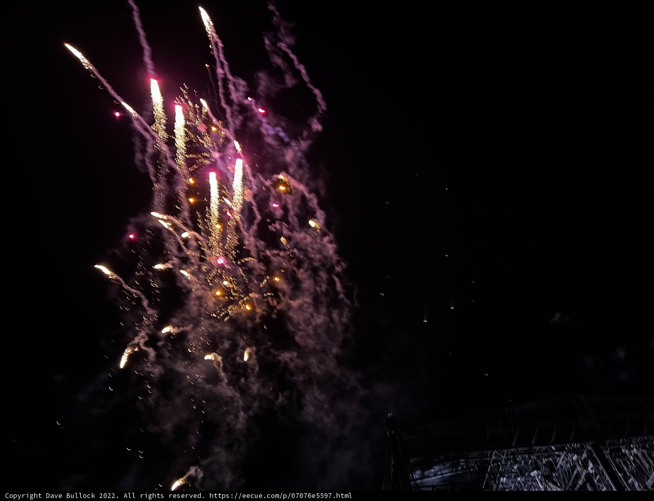 A Fiery Celebration over Empire Polo Club