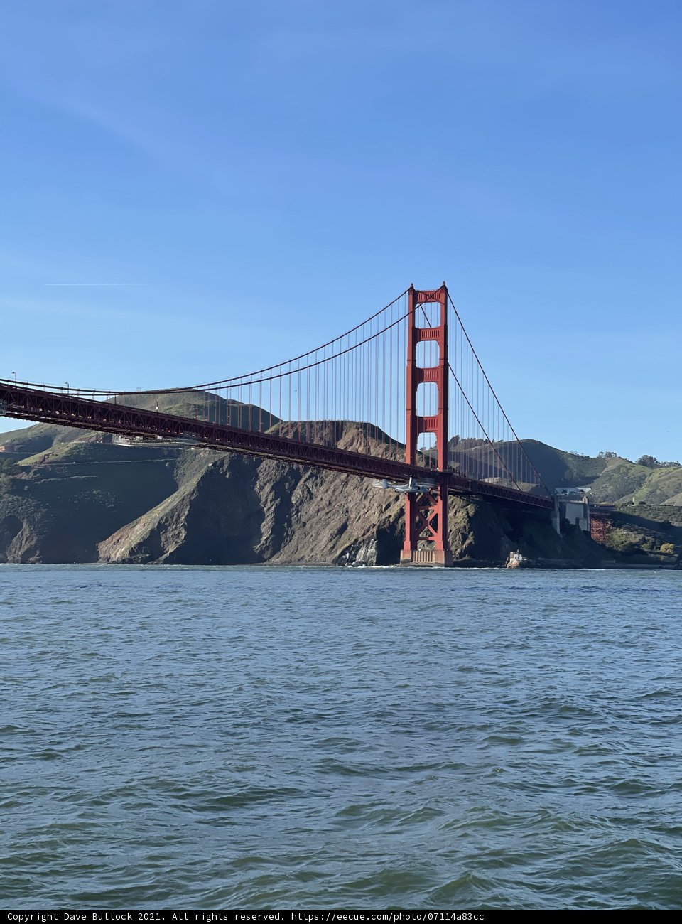 Golden Gate Bridge over San Francisco Bay