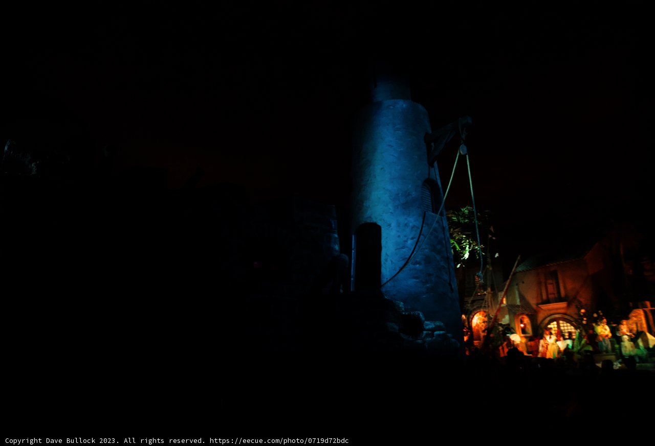 Enchanting Blue Tower