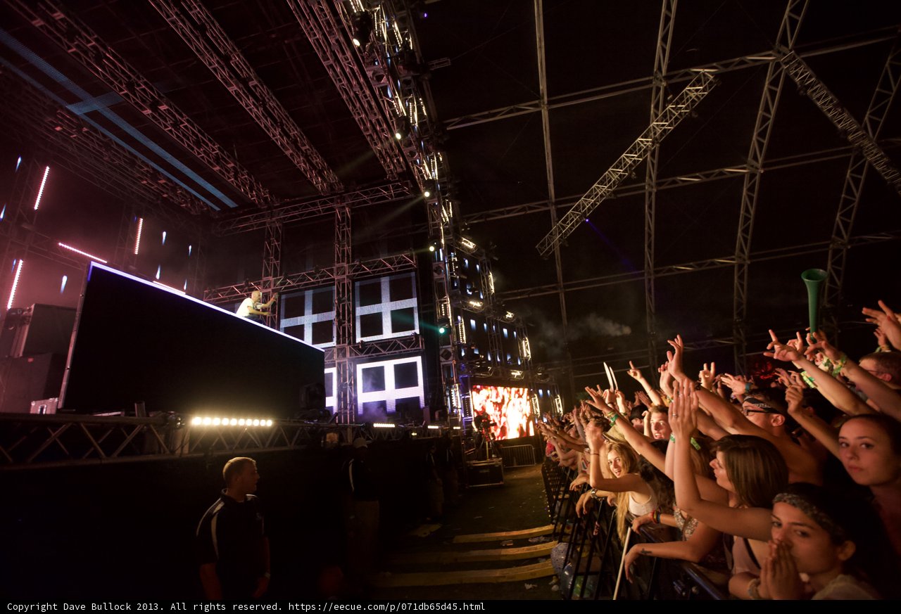 A Sea of Hands at Coachella
