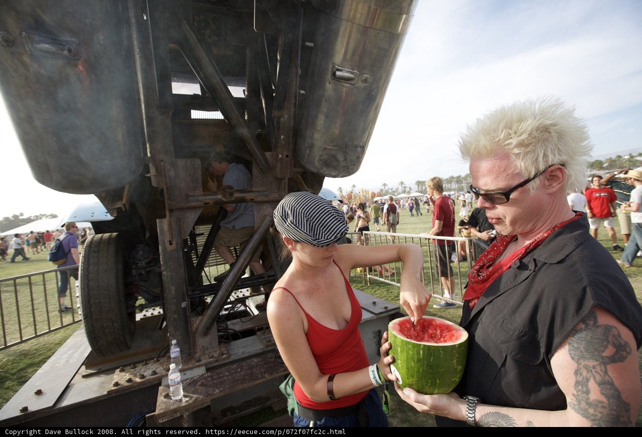 Watermelon Feast at Coachella