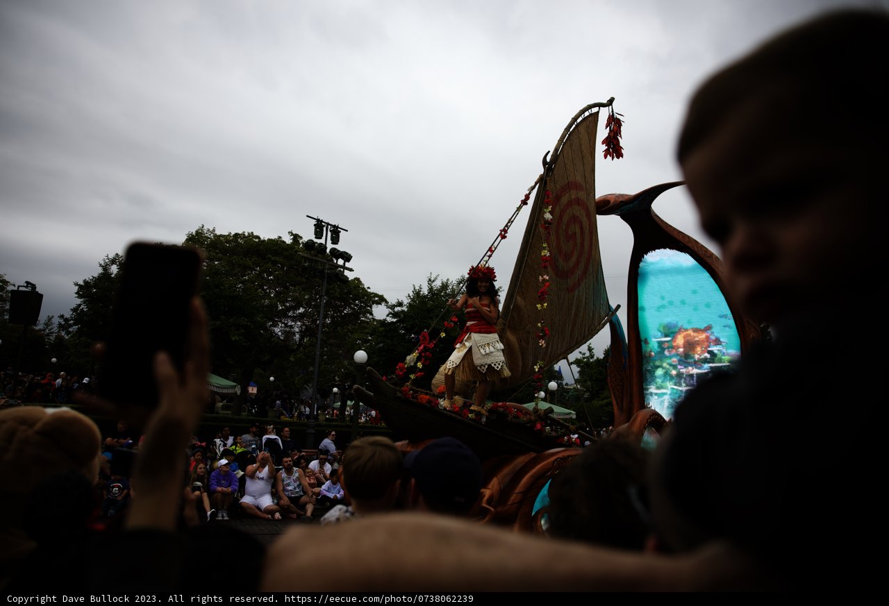 Magical Parade Moments in Disneyland