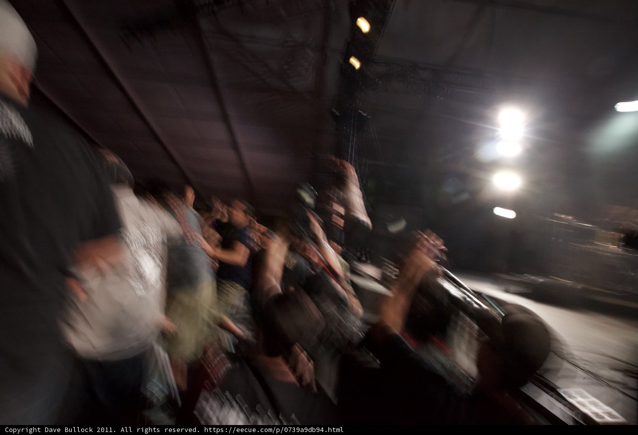 Blurry Night Lights at Coachella