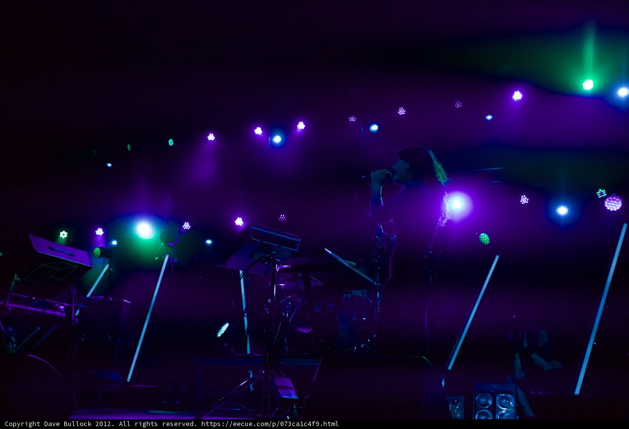 Purple Spotlight Performer