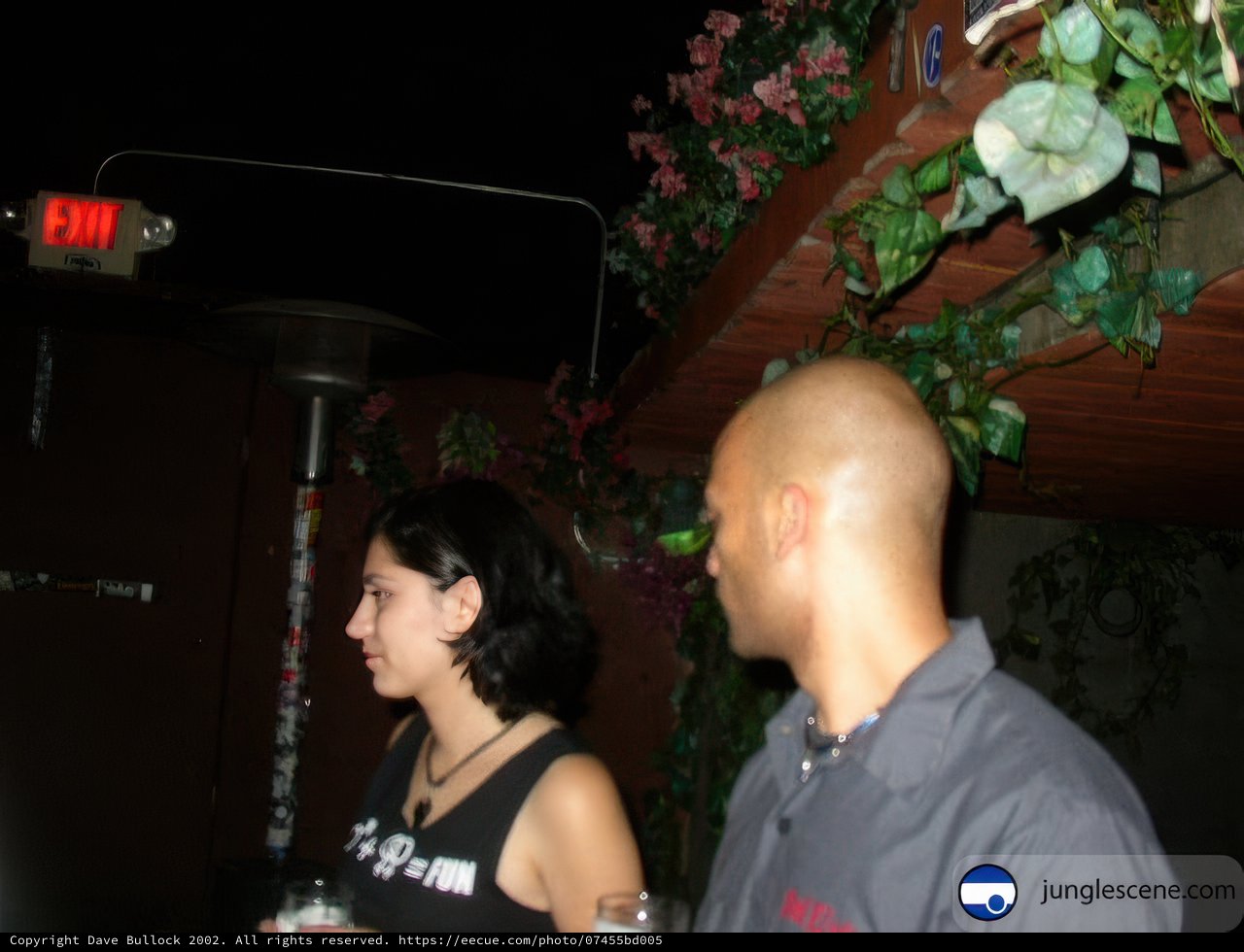 A Couple with a Potted Plant