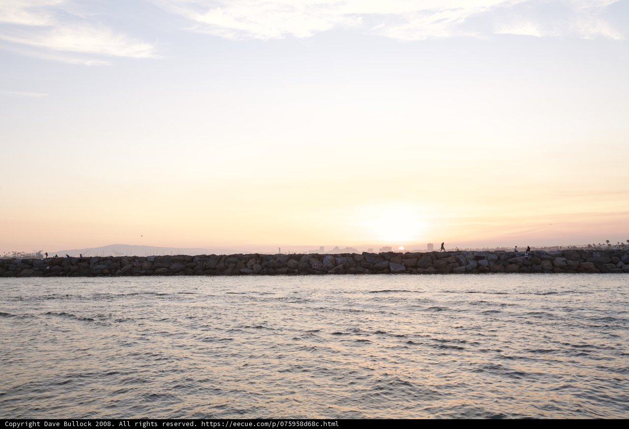 Serene Sunset on the Open Sea