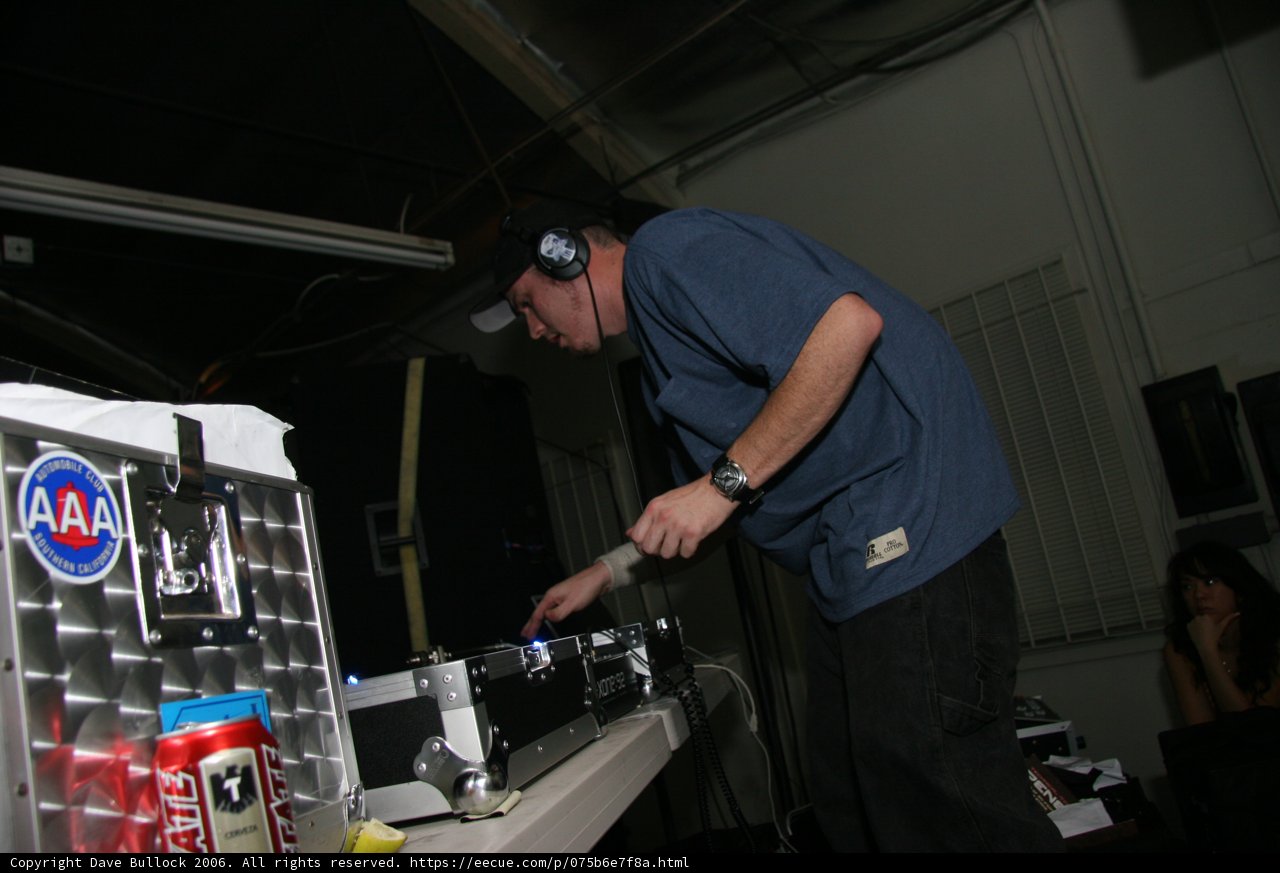 Deejaying in the Factory