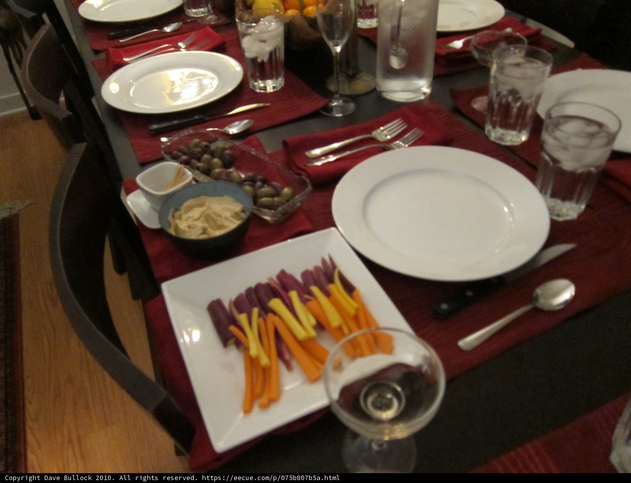A Festive Dinner Spread