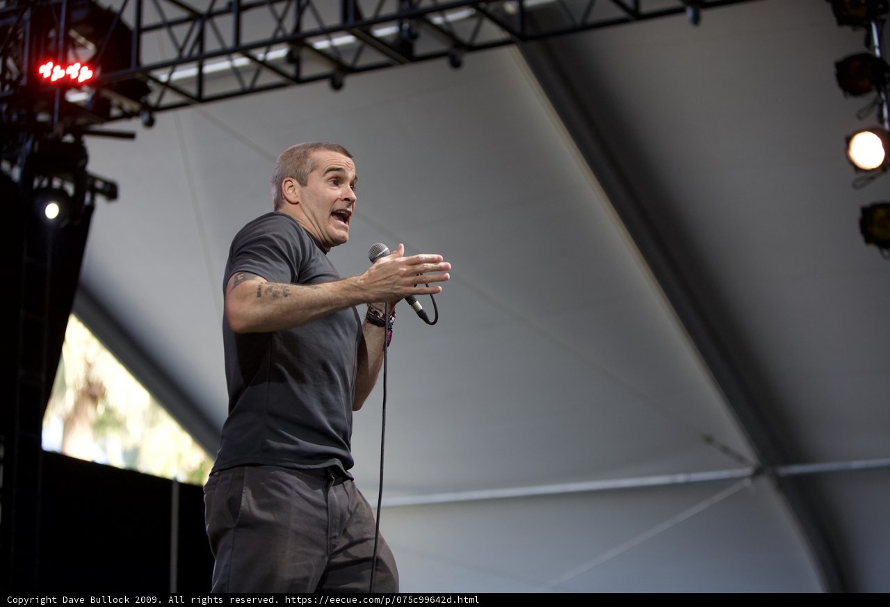 Henry Rollins Takes Center Stage with Solo Performance