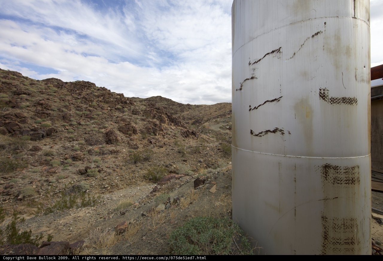 Graffiti Tank in the Desert