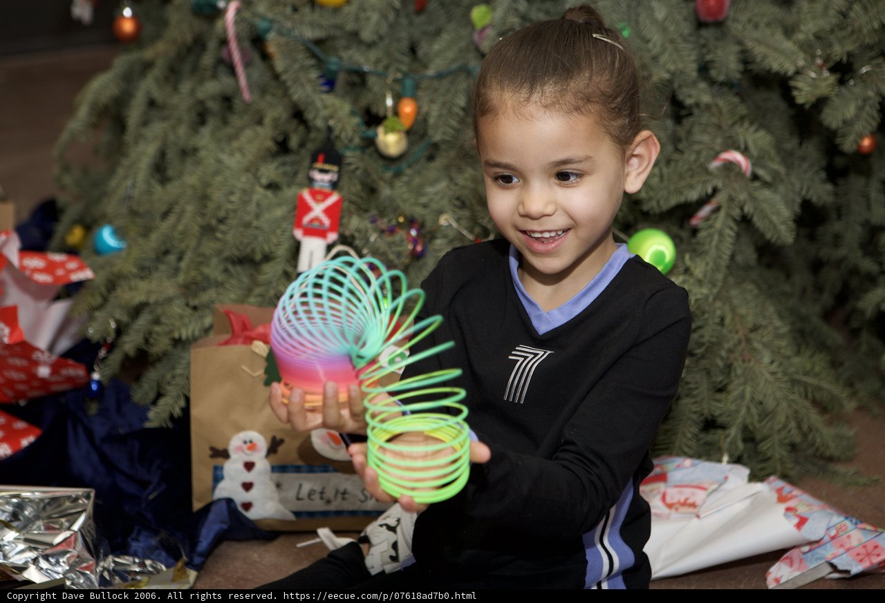 Christmas Cheer with a Colorful Gift