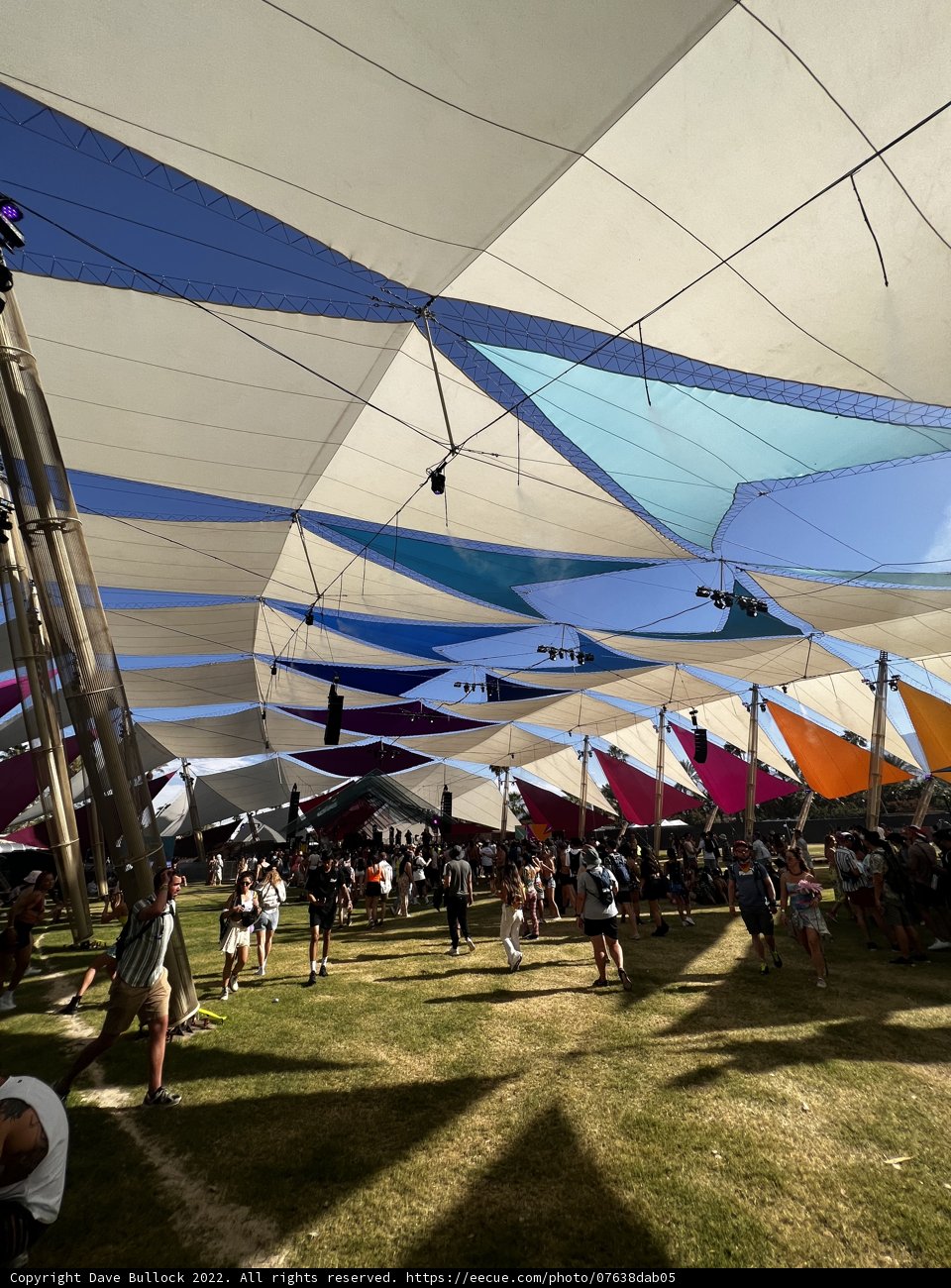Colorful Umbrella Shelter