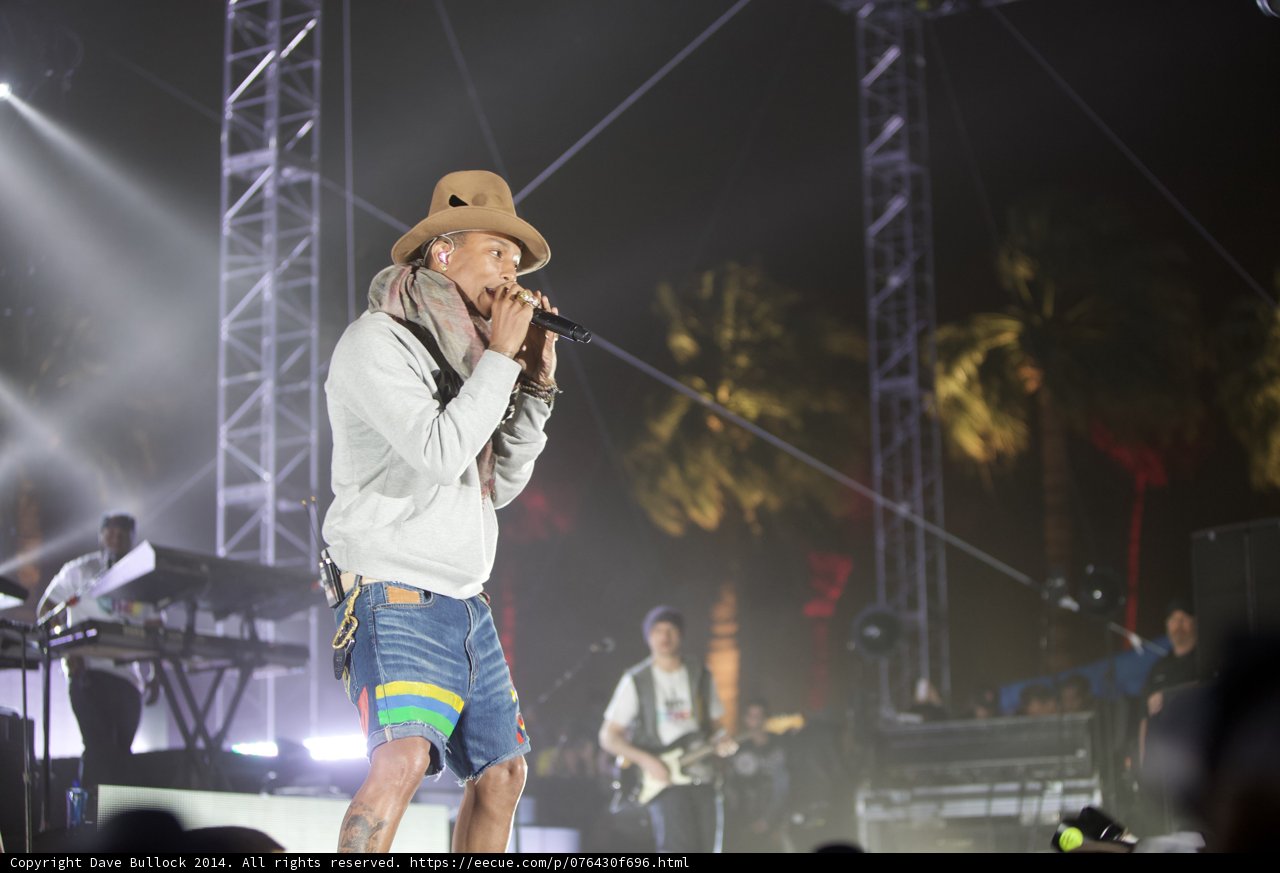 Pharrell Williams Rocks Coachella