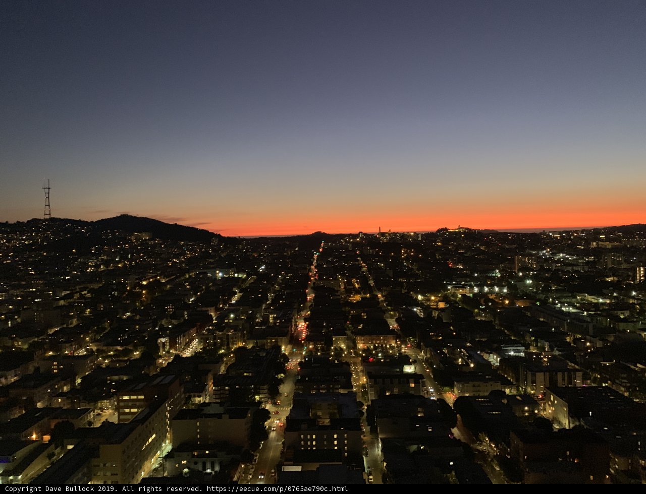 San Francisco Metropolis at Sunset