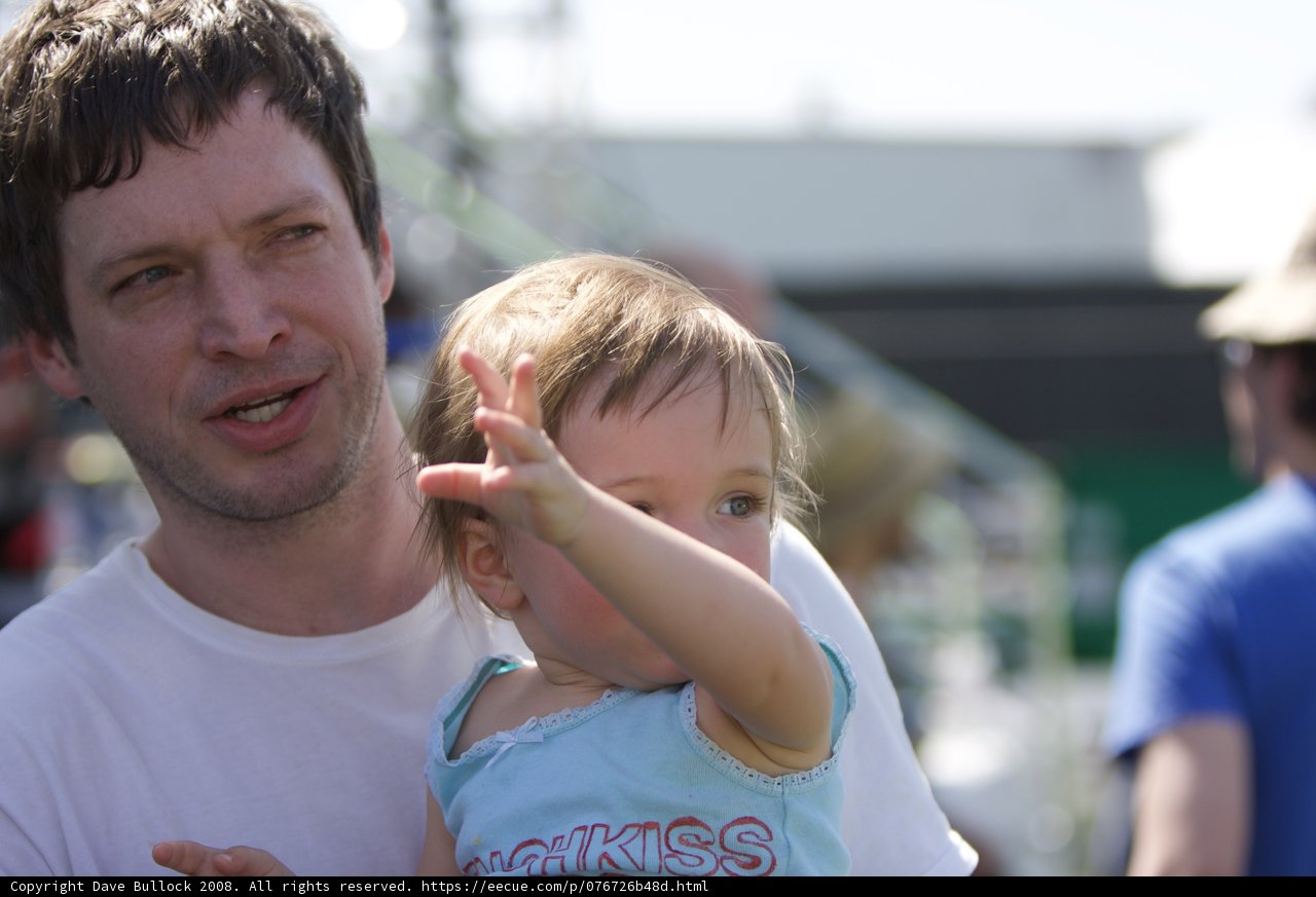 Father-Daughter Moment at Coachella