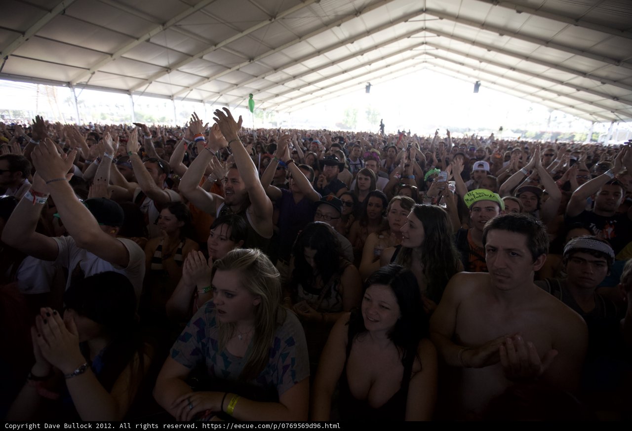 Hands Up at Coachella