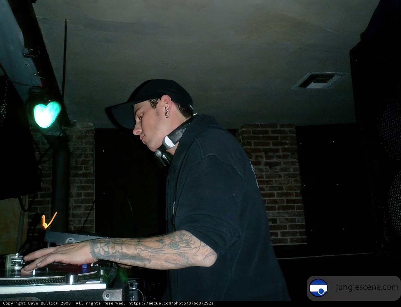 DJ Set with Tattooed Arms