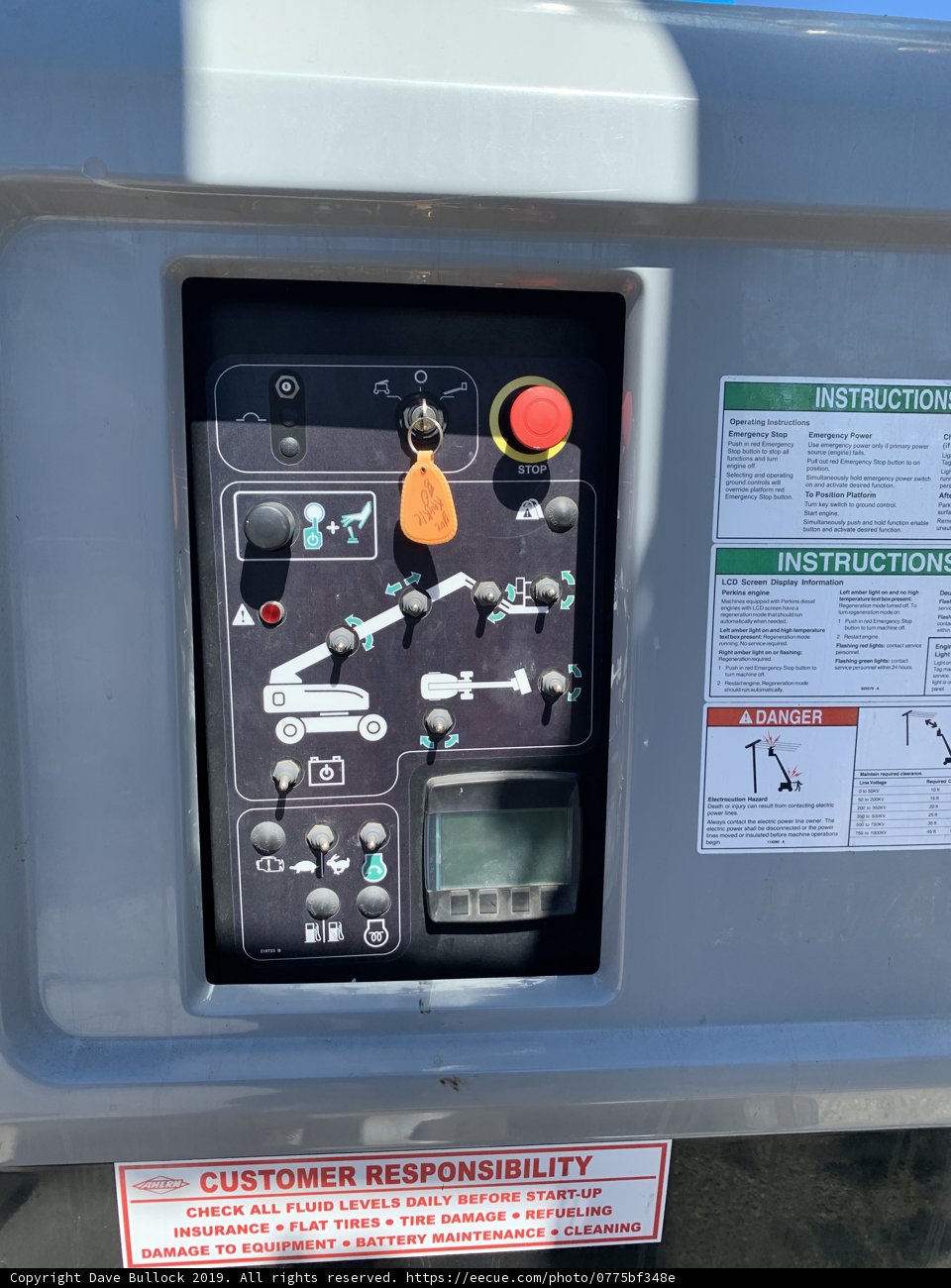 Truck Control Panel in San Francisco