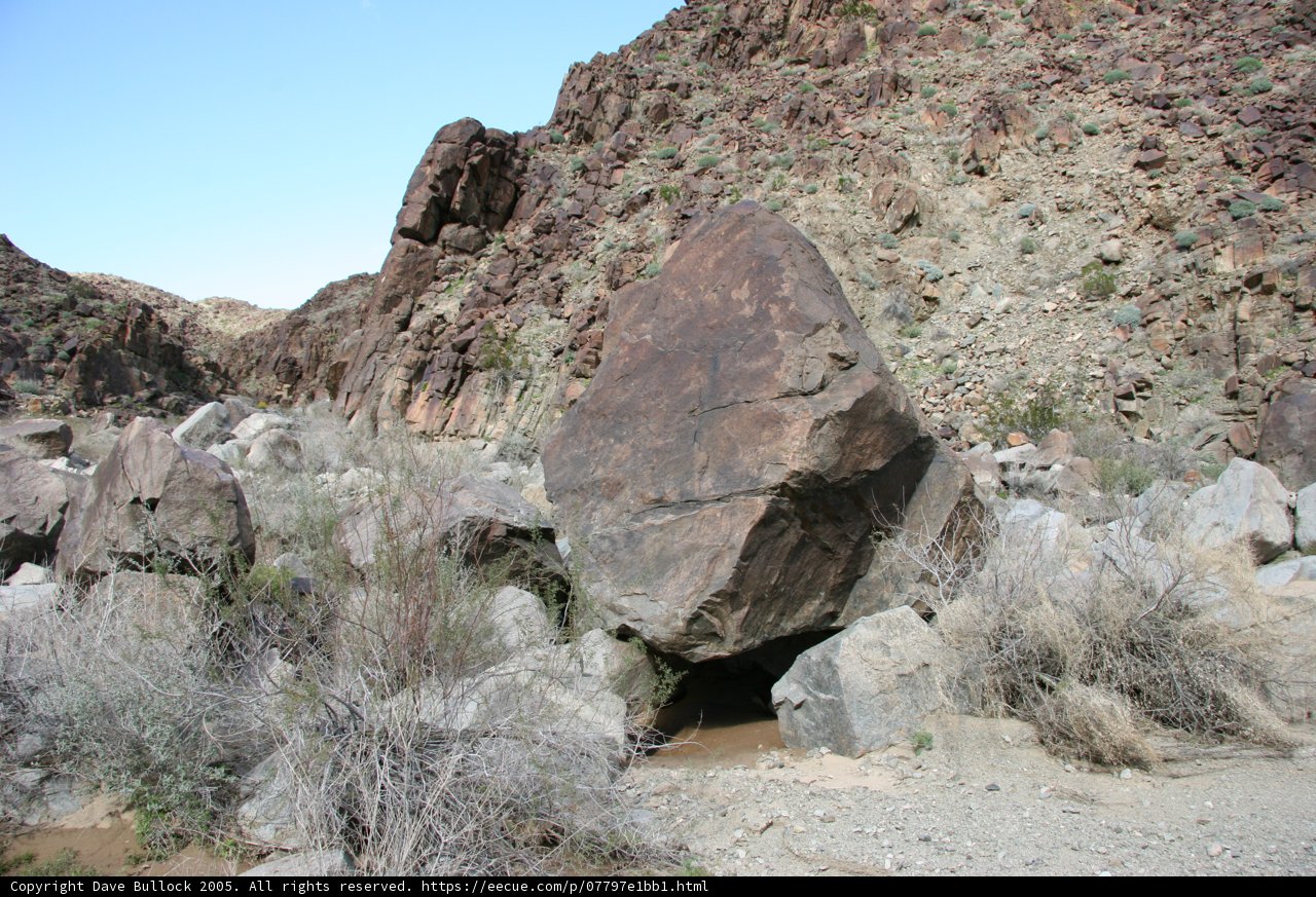 Lone Rock in the Desert
