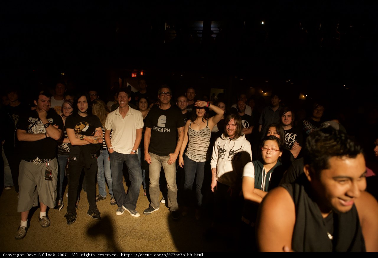 Speaking to the Fans