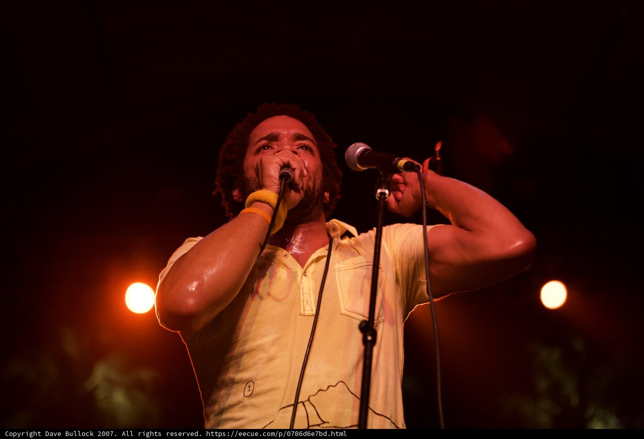 Singing his Heart out at Coachella