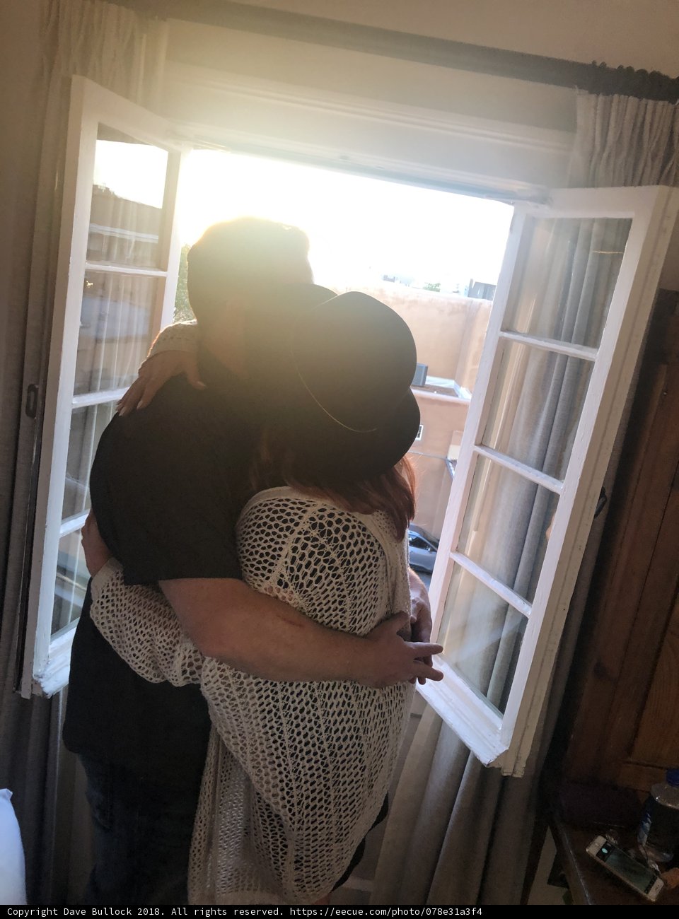 Embrace by the Window